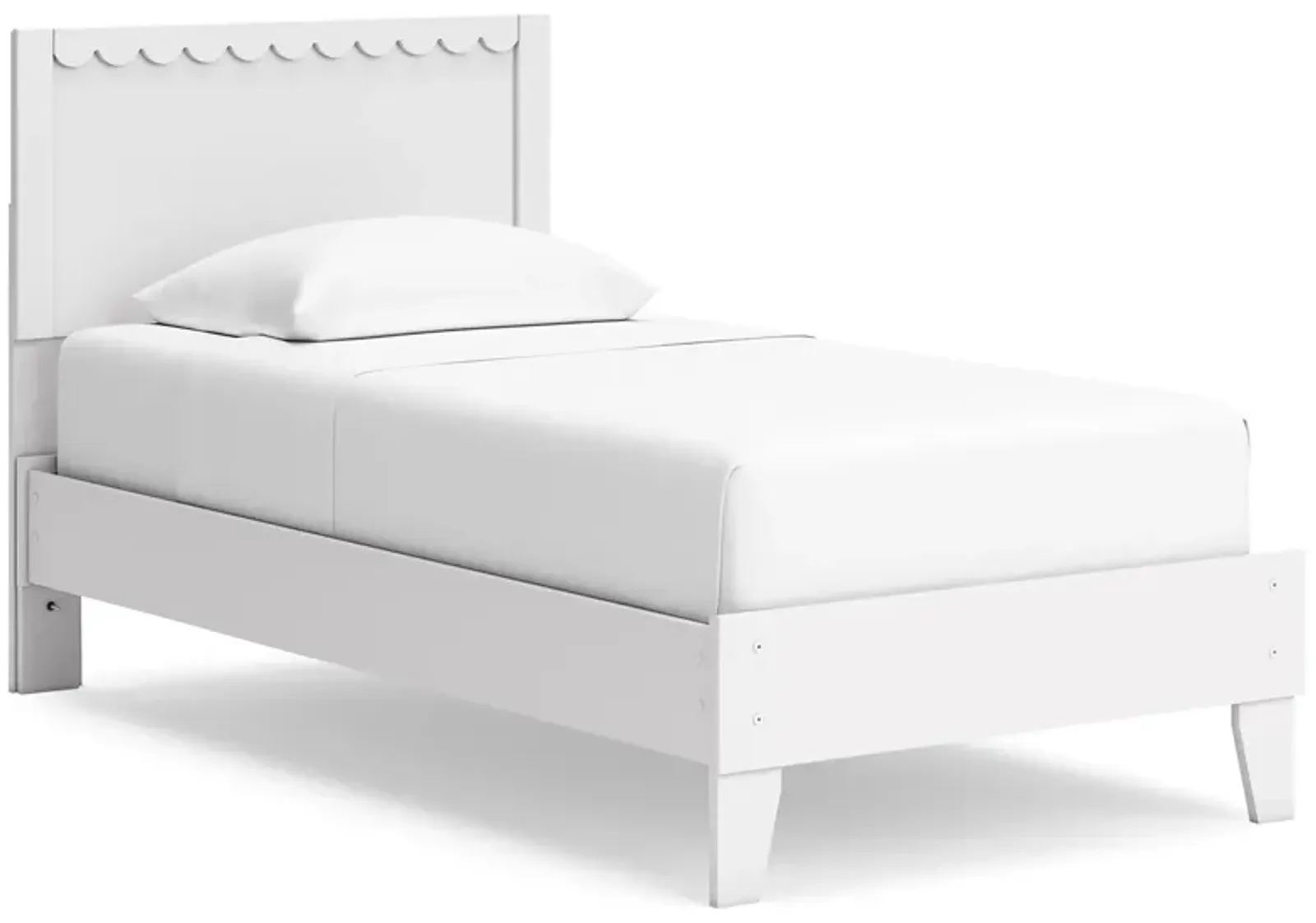 Twin Panel Platform Bed