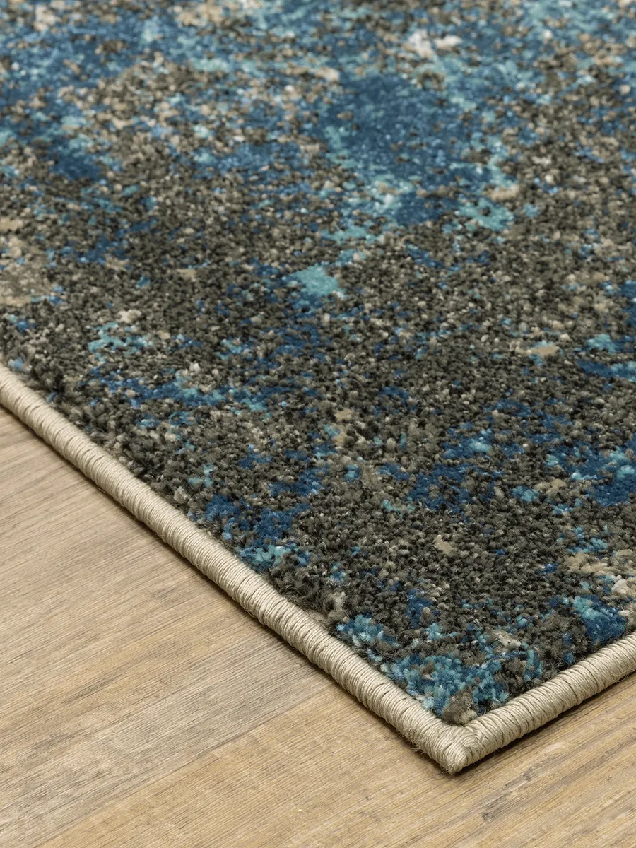 Venice 6'7" x 9'2" Blue Rug