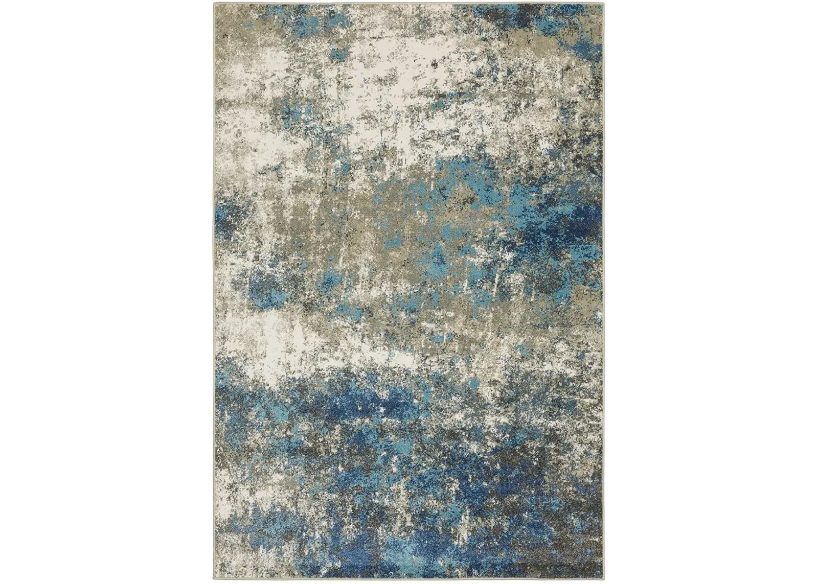 Venice 6'7" x 9'2" Blue Rug