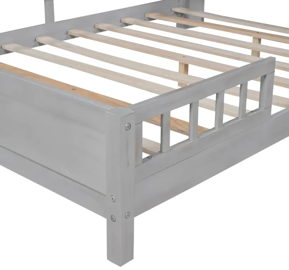 Merax Platform Bed with Built-in LED Light