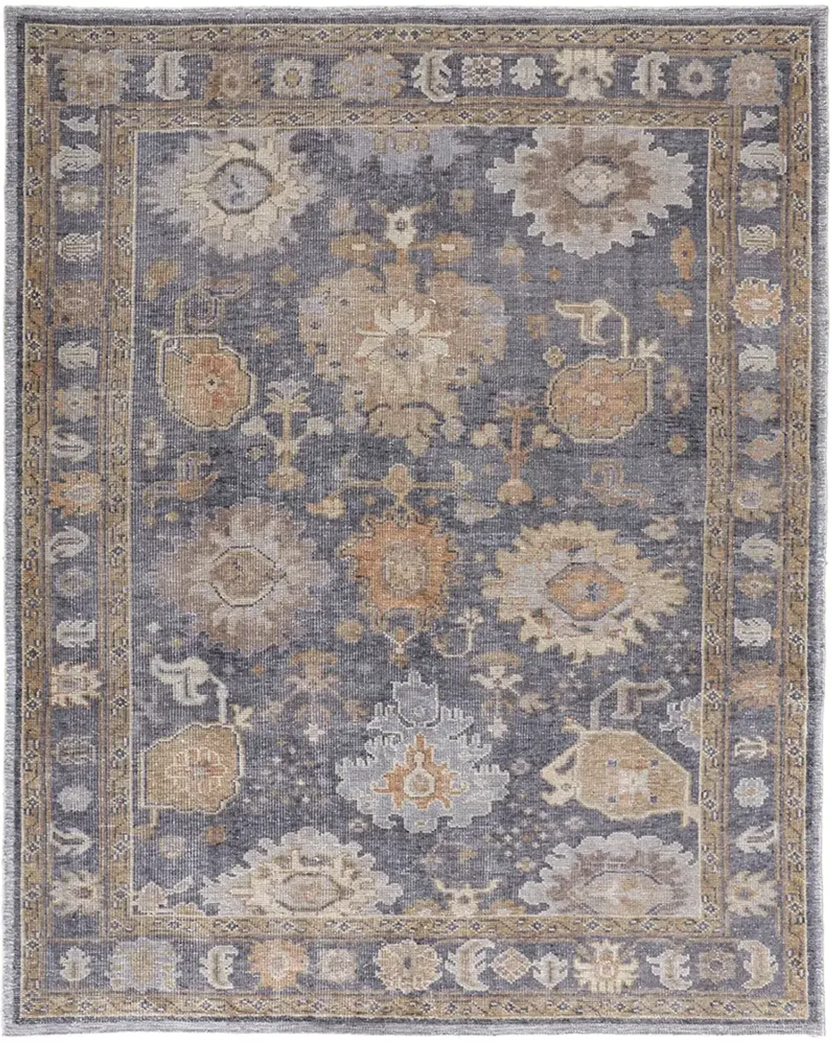 Wendover 6842F Gray/Blue/Tan 8' x 10' Rug