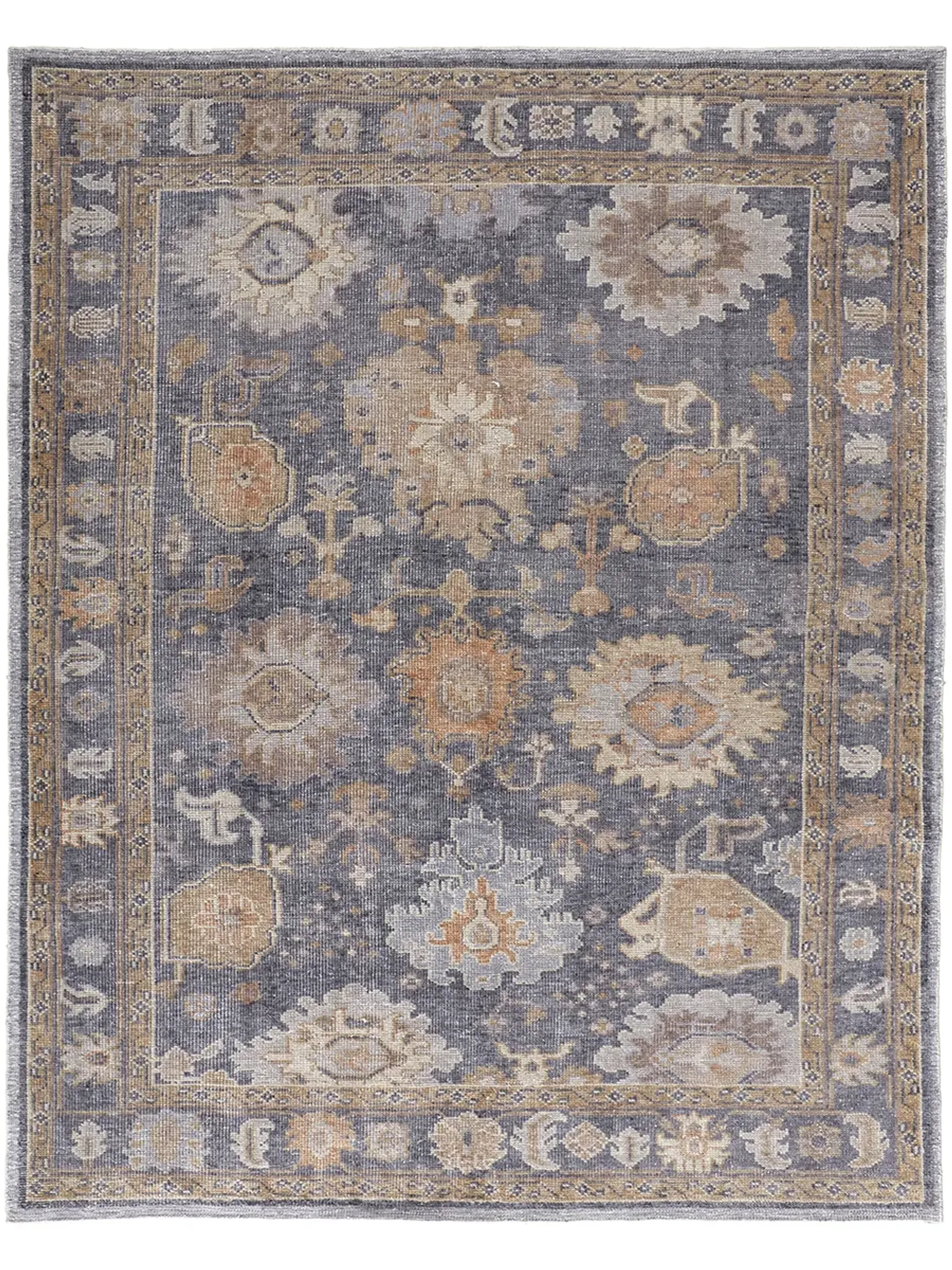 Wendover 6842F Gray/Blue/Tan 8' x 10' Rug