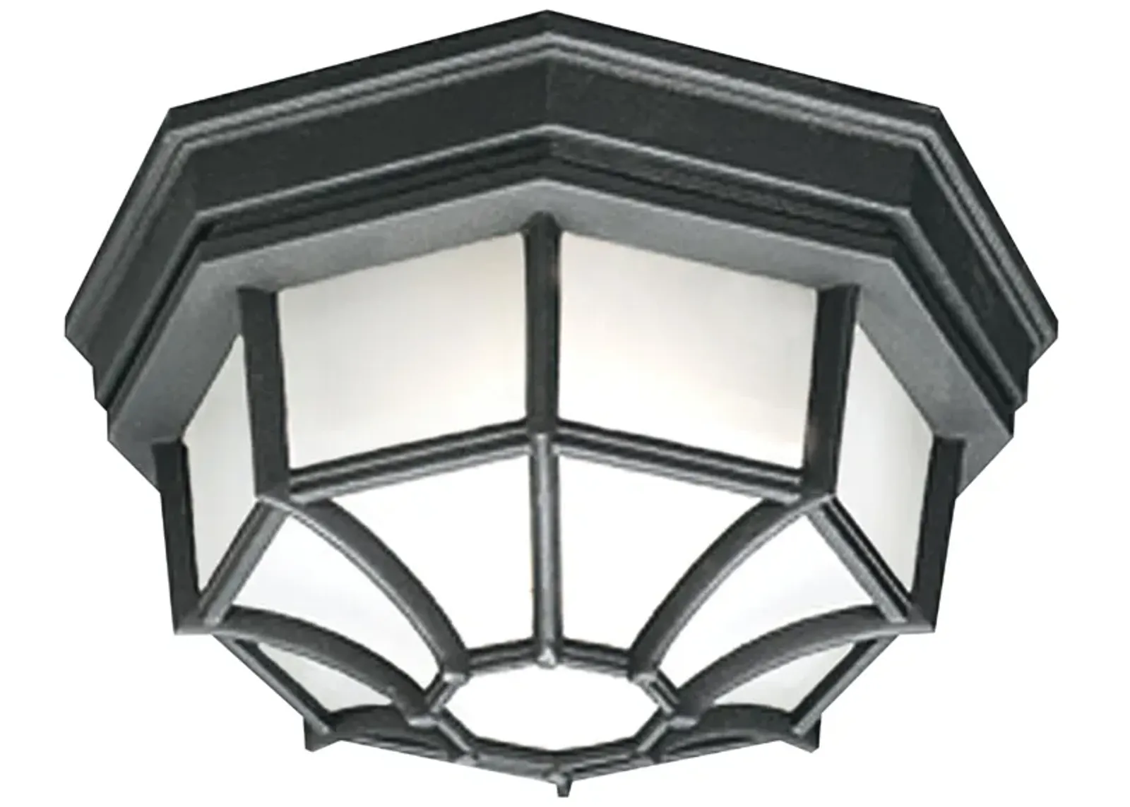 Outdoor Essentials 10.5'' Wide 1-Light Outdoor Flush Mount