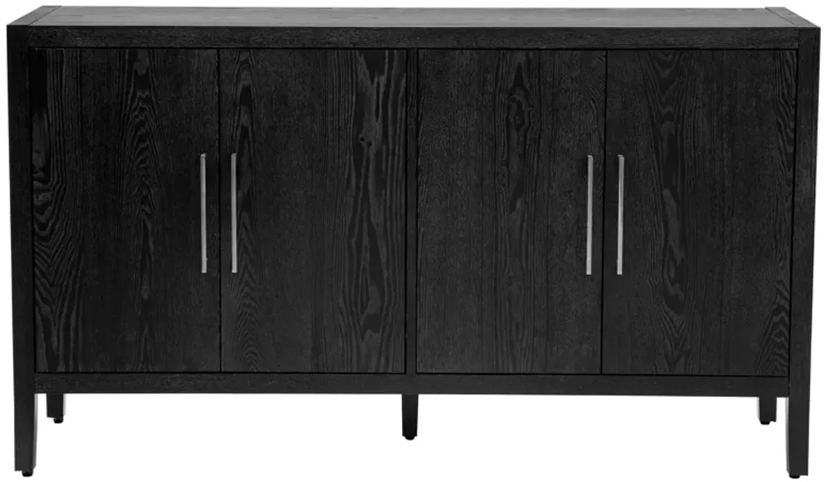 Merax Retro Storage Cabinet Sideboard with Adjustable Shelves