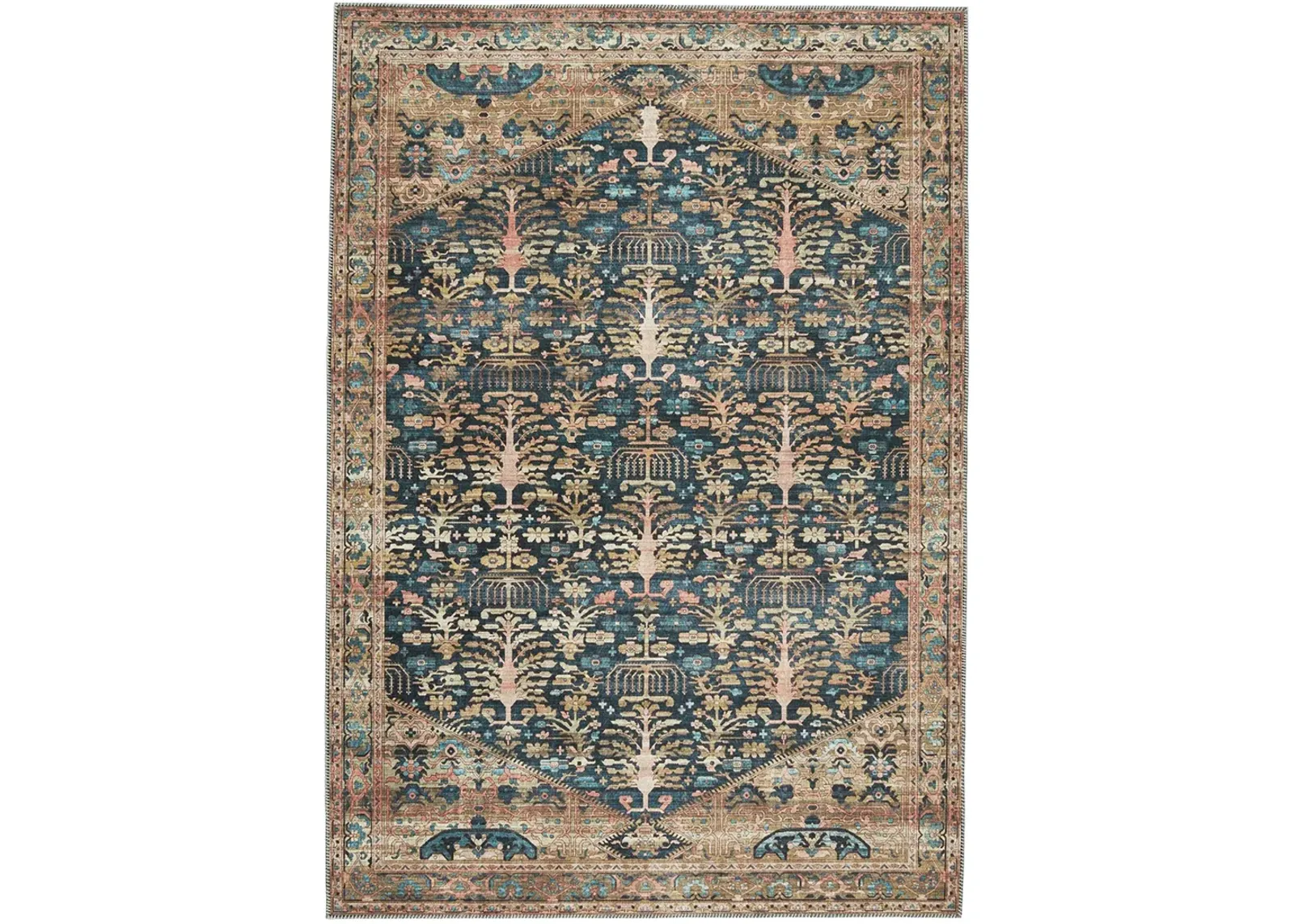 Keyara By Nikki Chu Jayven Blue 8' x 10' Rug