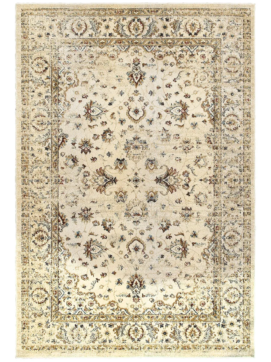 Empire 7'10" x 10'10" Ivory Rug