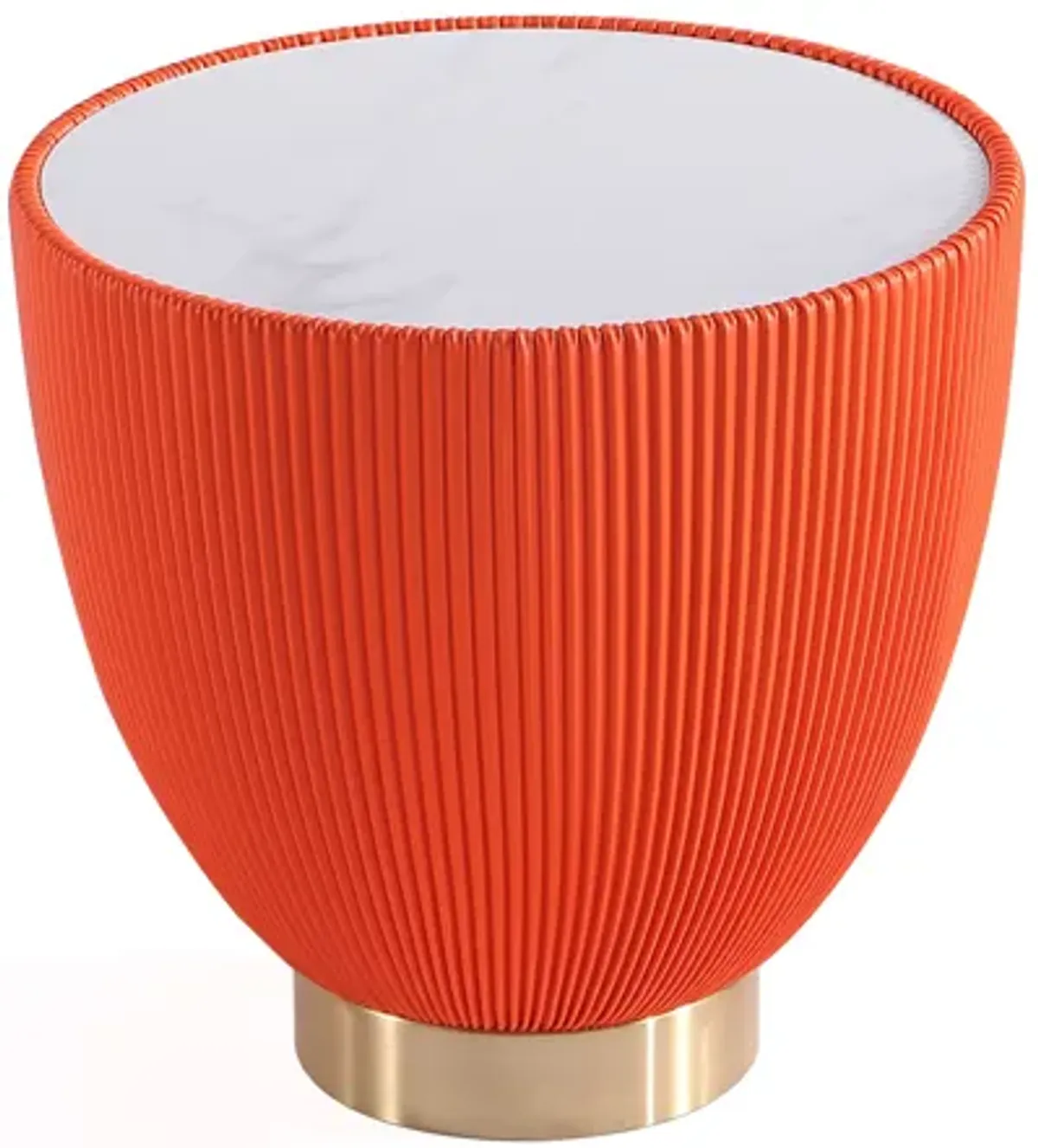 Anderson Orange End Tables (Set of 2)