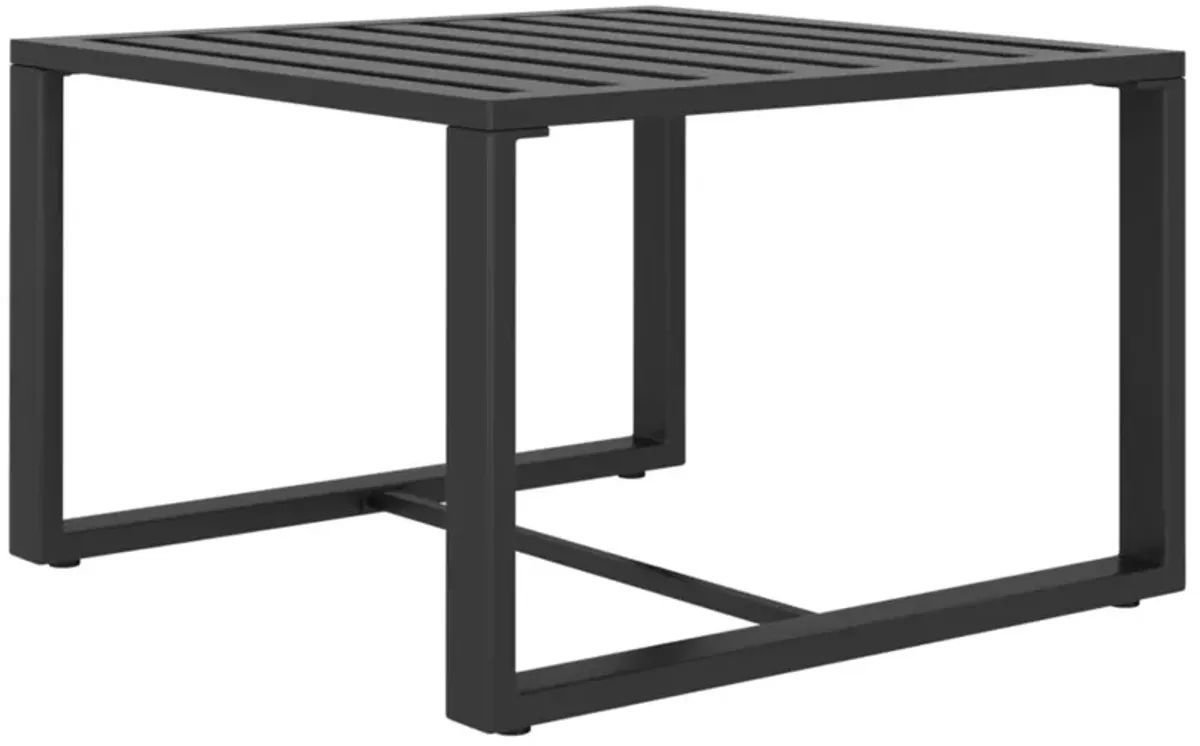 vidaXL Coffee Table Aluminum Anthracite