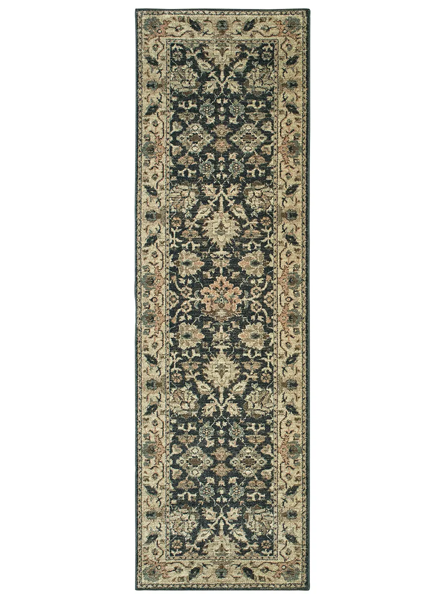 Raleigh 2'3" x 7'6" Navy Rug