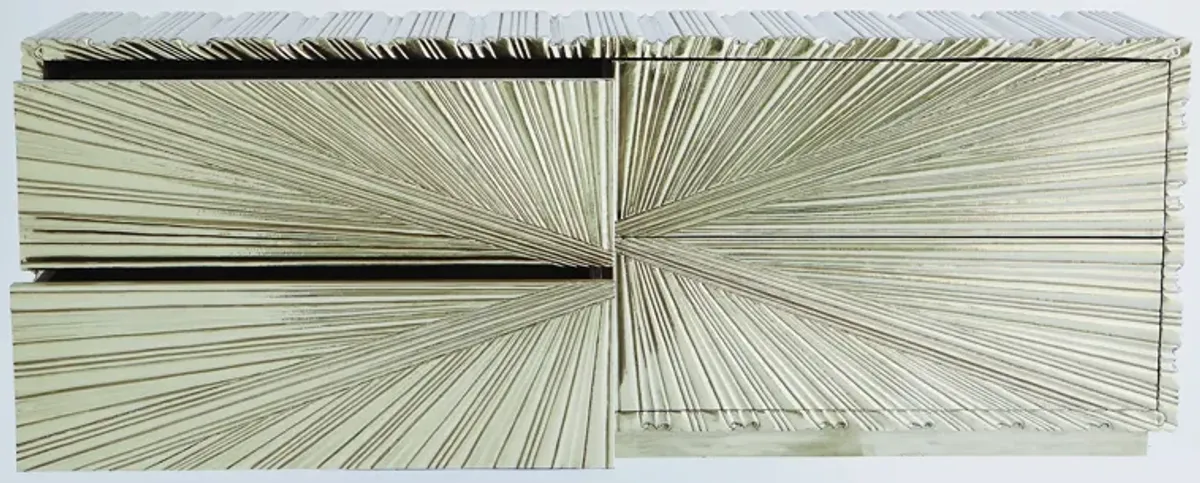Linenfold Cabinet-Silver
