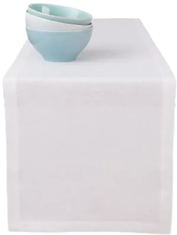 Solino Home 100% Pure Linen Table Runner - Diana