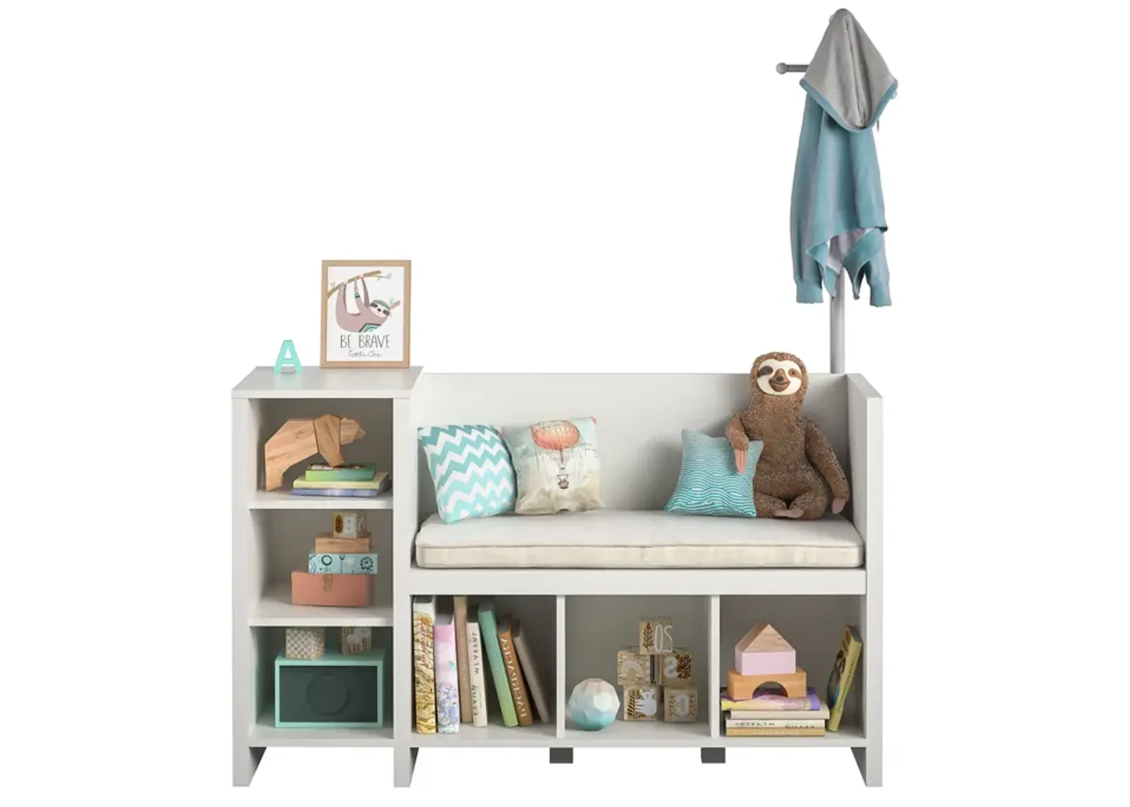 Jocelyn Storage Bench and Coat Rack