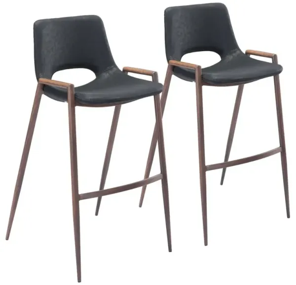 Belen Kox DesiBlack Bar Stool Set, Belen Kox