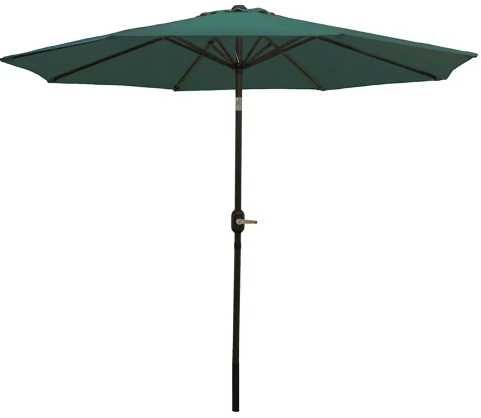 Sunnydaze 9 ft Aluminum Patio Umbrella with Tilt and Crank