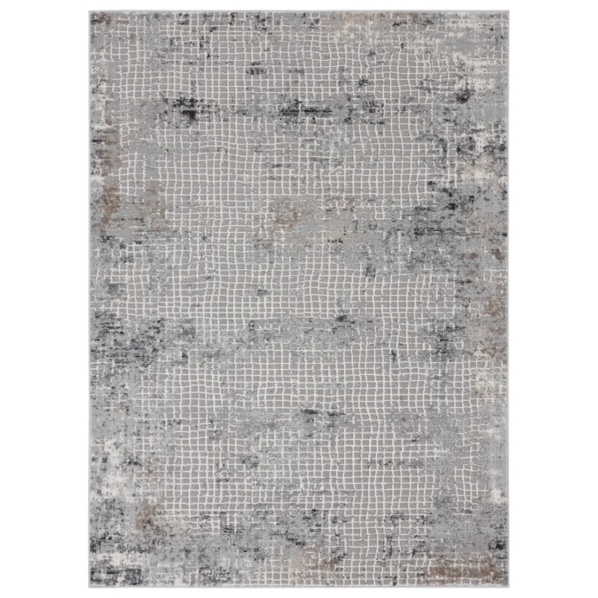 United Weavers Austin Devine Grey Oversize Area Rug 12'6 x 15'