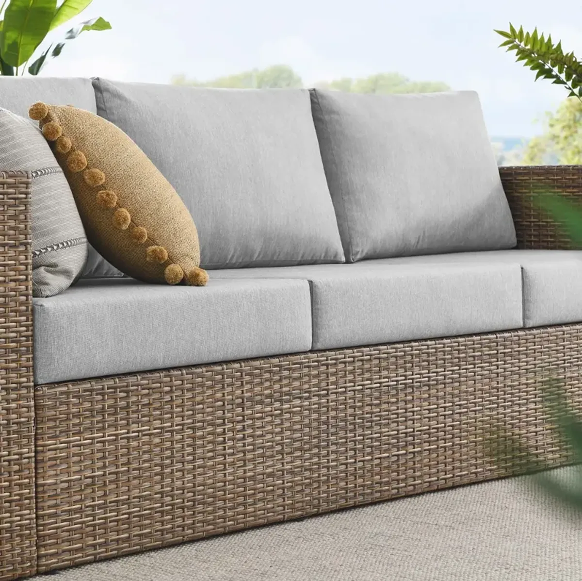 Modway - Convene Outdoor Patio Outdoor Patio Sofa