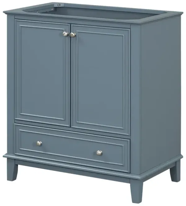 Merax Bathroom Vanity Base (No Sink) Multi-Functional Cabinet with Doors & Drawer