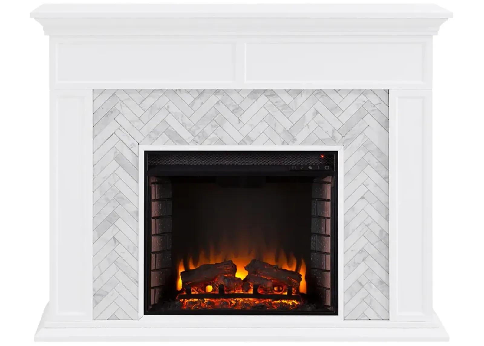 Jones Tiled  Fireplace