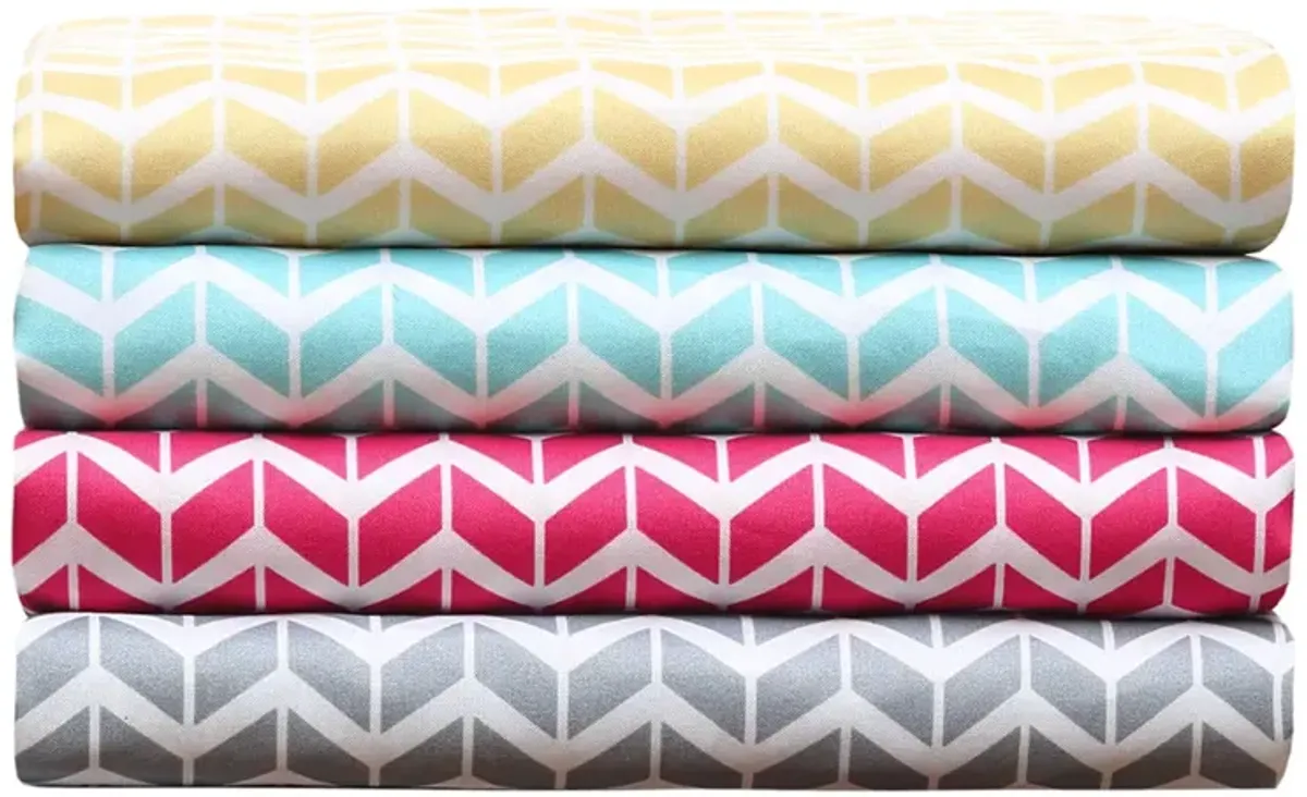 Gracie Mills Hazel Vivid Printed Microfiber Sheet Set