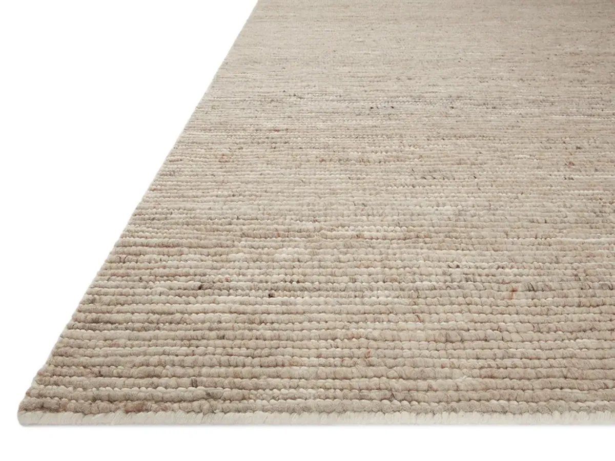 Ava AVA-01 Natural / Ivory 5''6" x 8''6" Rug by Magnolia Home By Joanna Gaines