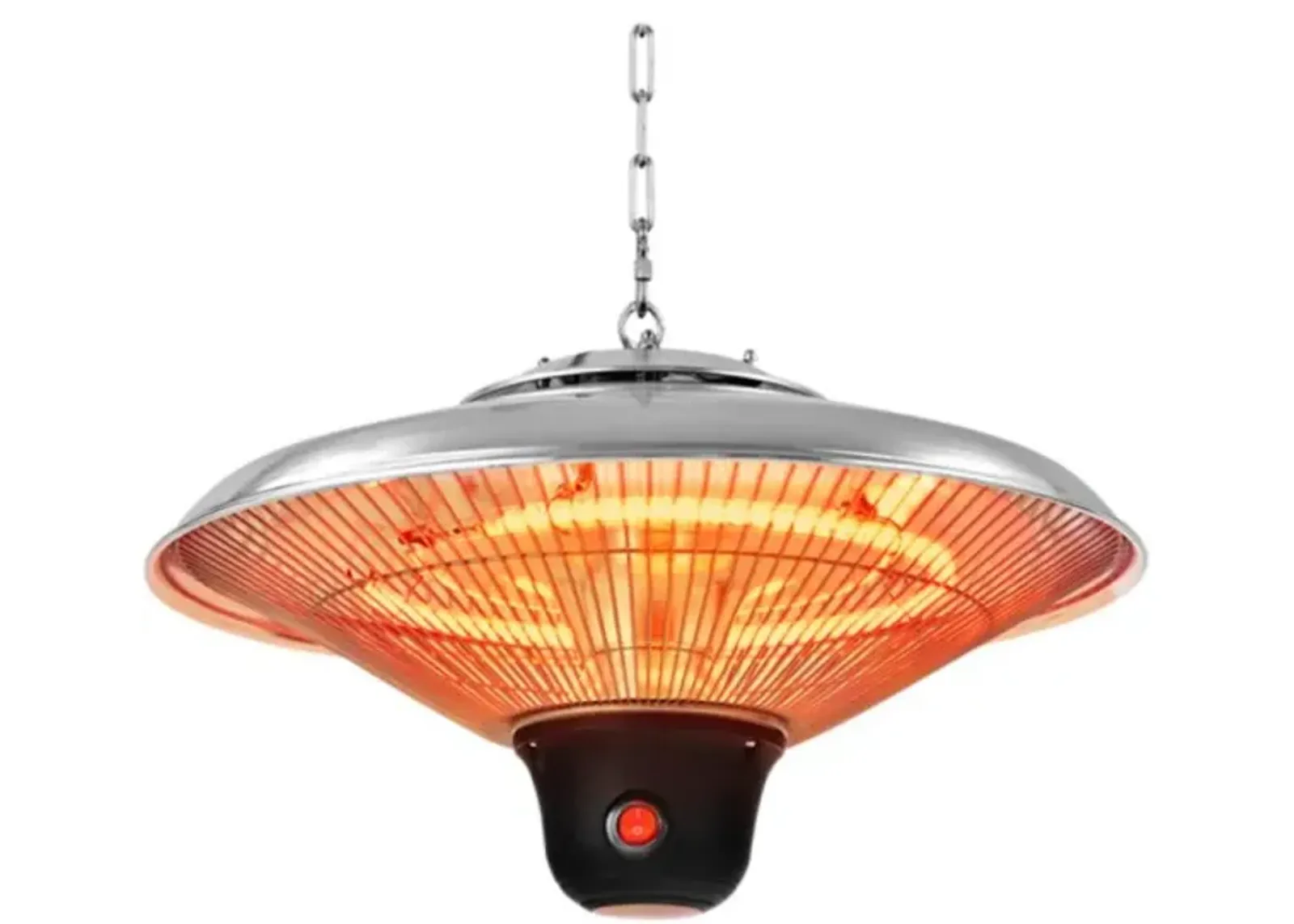 Hivvago 1500W Electric Hanging Ceiling Mounted Infrared Heater with ...