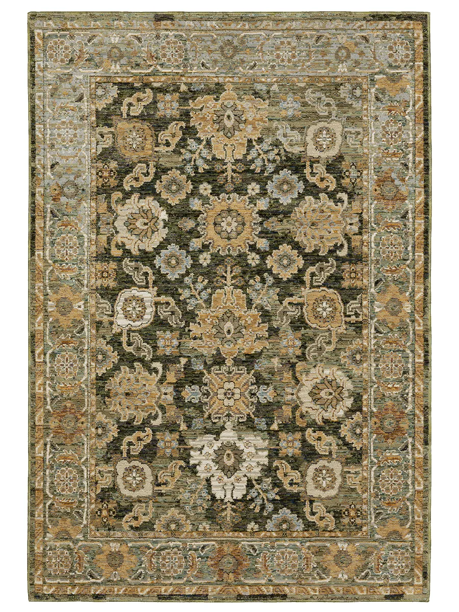 Andorra 10' x 13'2" Green Rug