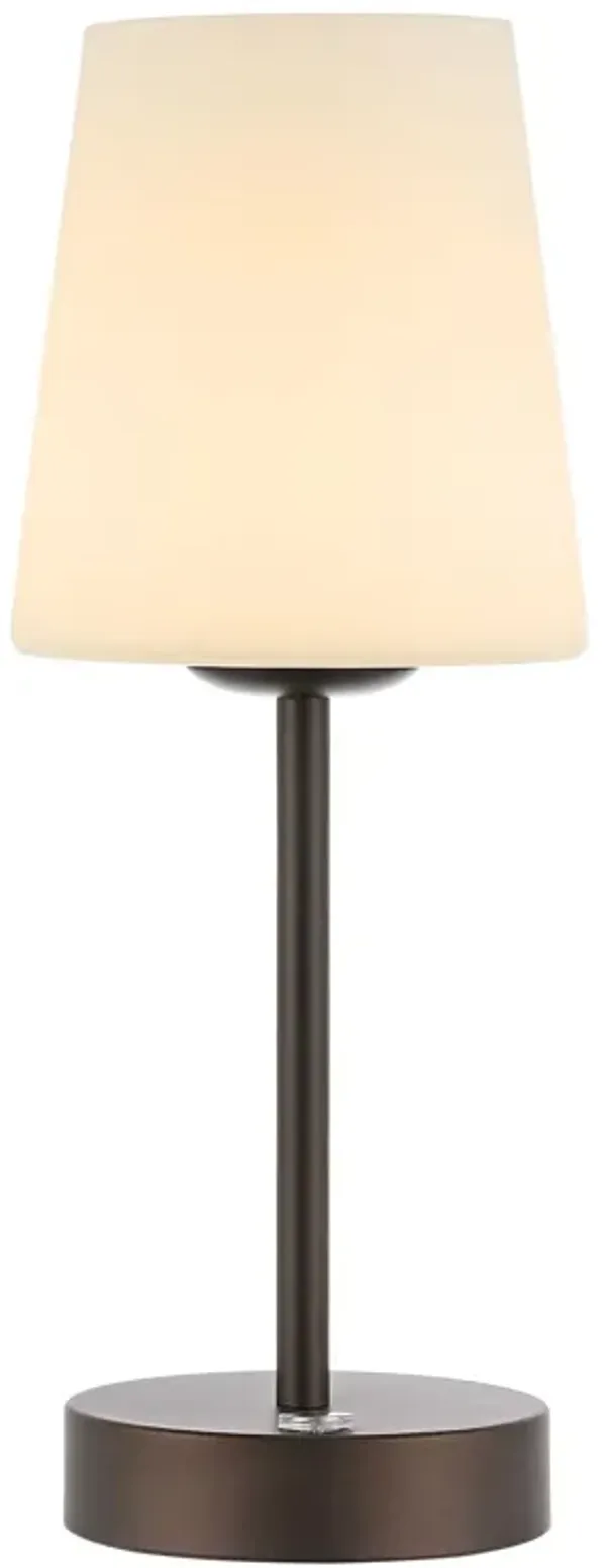 Carson Modern Minimalist Iron Rechargeable Integrated LED Table Lamp