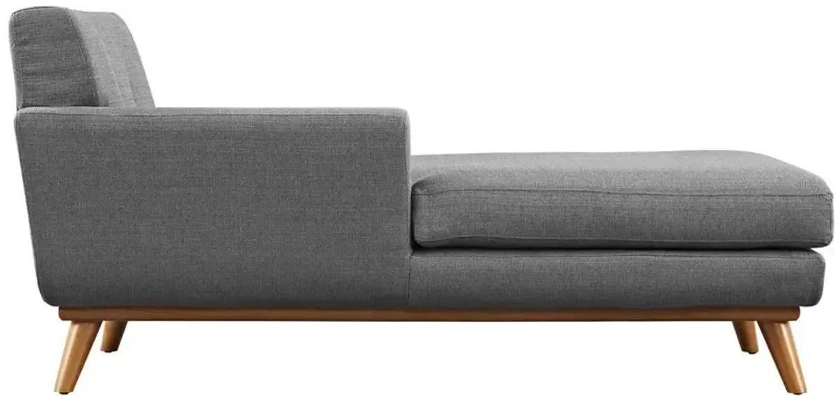 Engage Left-Facing Upholstered Fabric Chaise EEI-1793-AZU