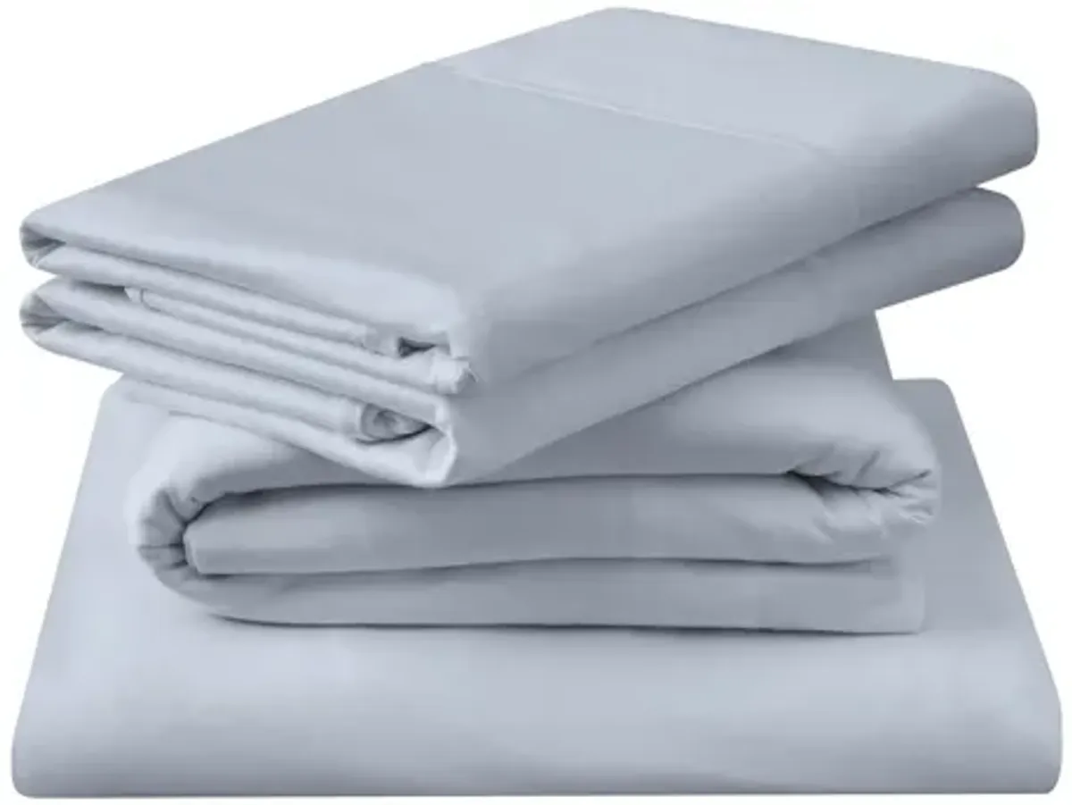 Tempur-Pedic Breeze Cal King Sleepy Blue Sheet Sets