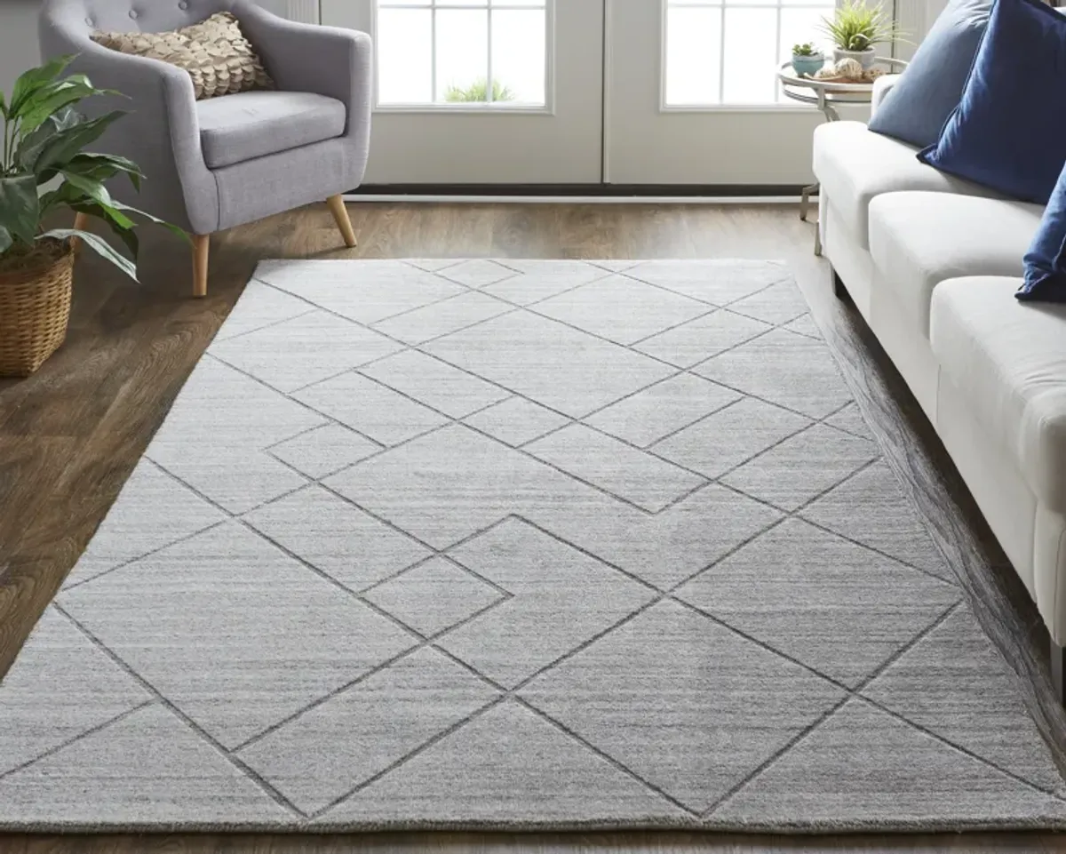 Redford 8848F Gray/Silver 5' x 8' Rug