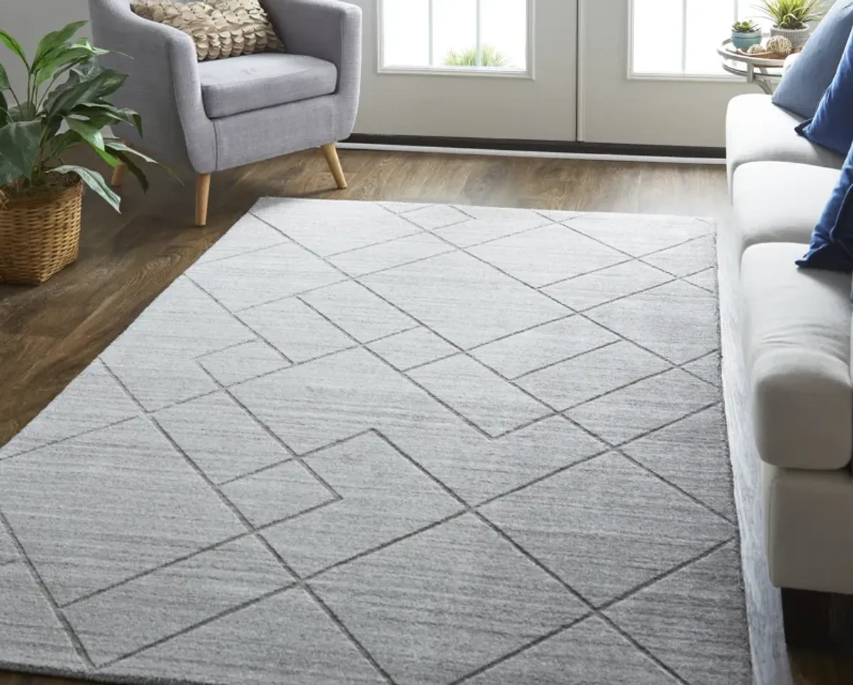 Redford 8848F Gray/Silver 5' x 8' Rug