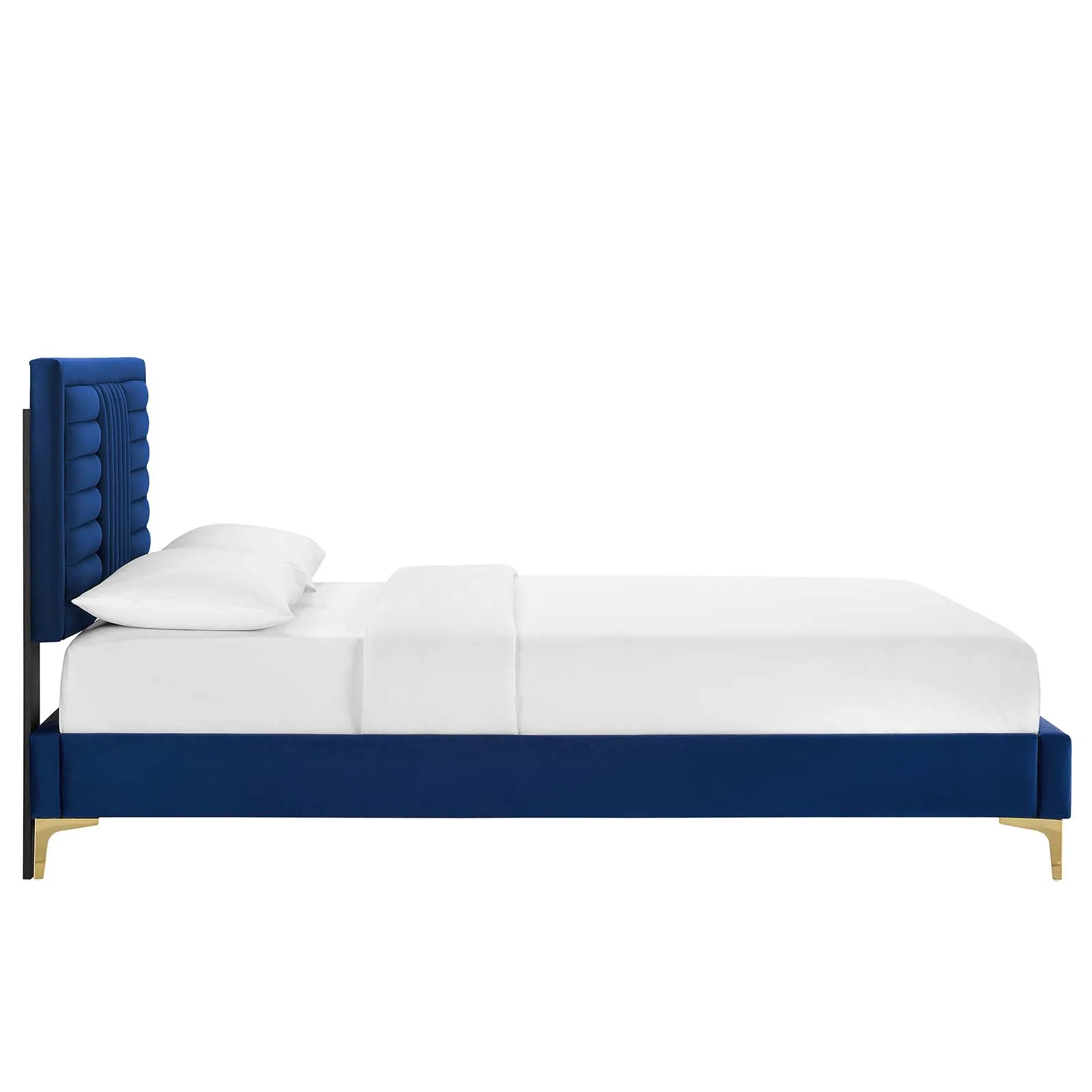 Modway - Sofia Channel Tufted Performance Velvet King Platform Bed