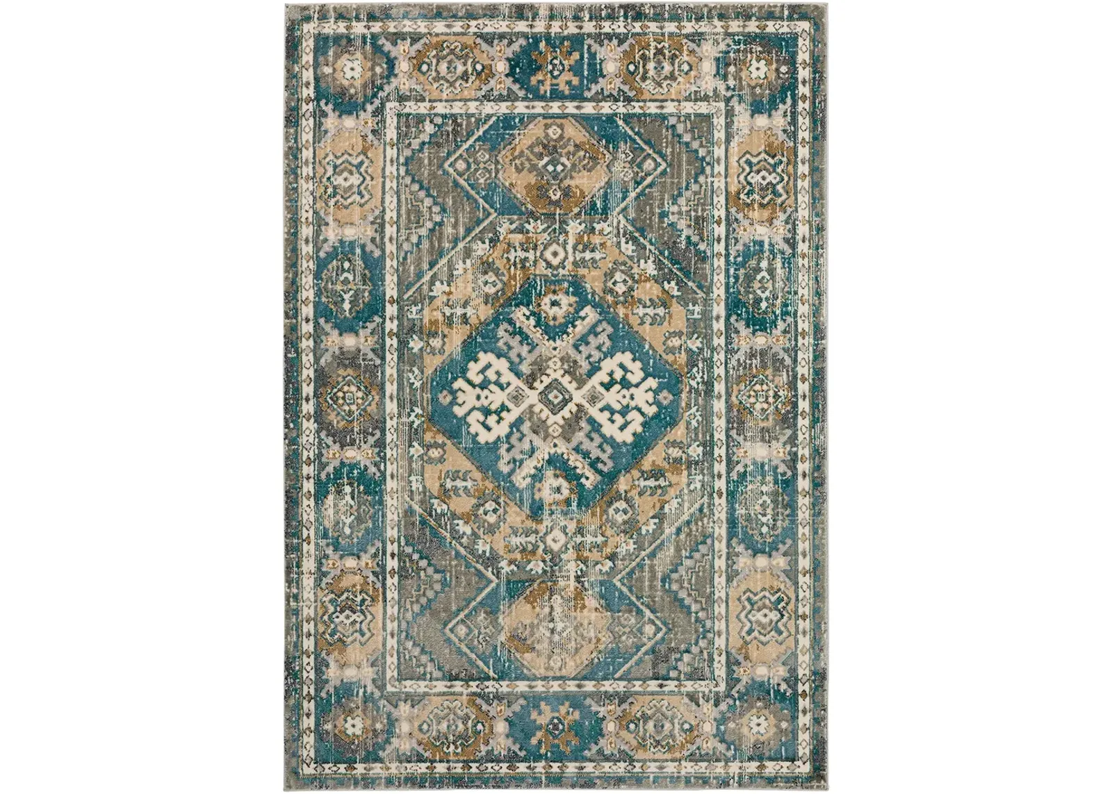 Karma KM22 Charcoal 9'4" x 13'2" Rug