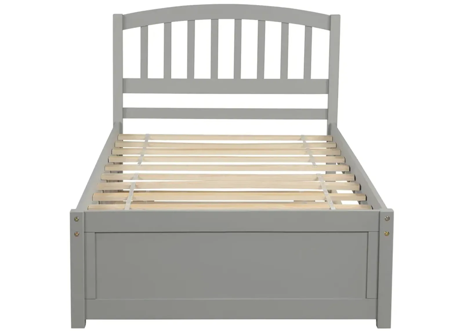 Merax Platform Bed Frame with Trundle