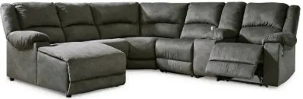 Benlocke 6-Piece Reclining Sectional with Chaise