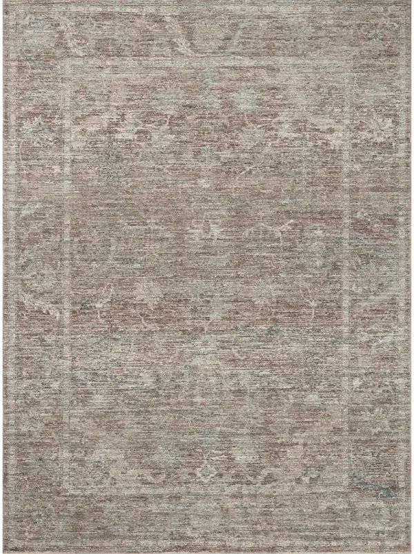 Millennium MIE04 Brick/Fog 3'6" x 5'6" Rug