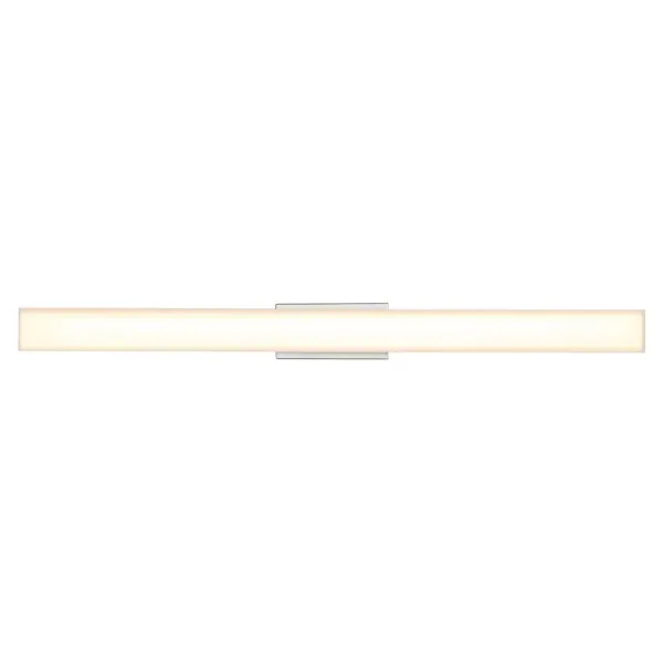 VONN Lighting Integrated AC LED ADA Compliant Bathroom Wall Lighting Fixture in Silver