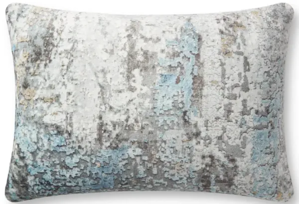 PLL0065 Grey/Multi 16"x26" Poly Pillow