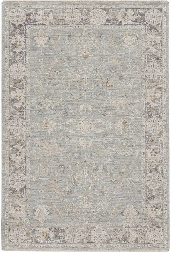 Infinite IFT01 Blue/Ivory 3'11" x 5'11" Rug