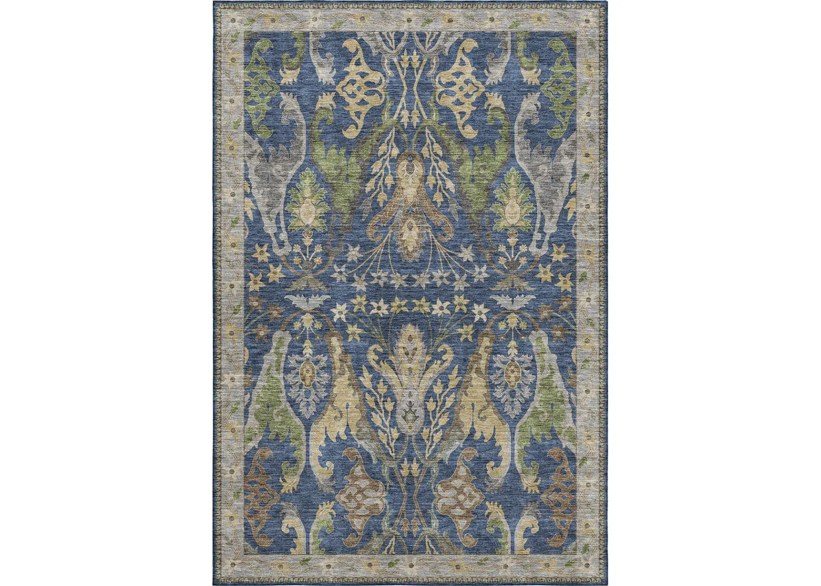 Hatay HY6 Navy 3' x 5' Rug