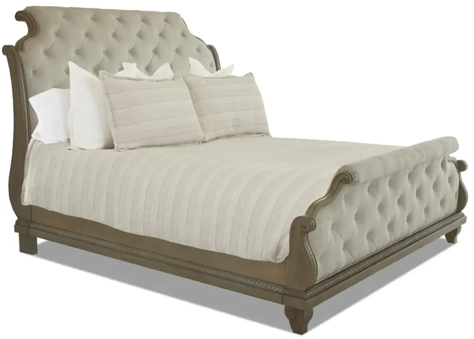 Jasper County Honeysuckle King Upholstery Bed