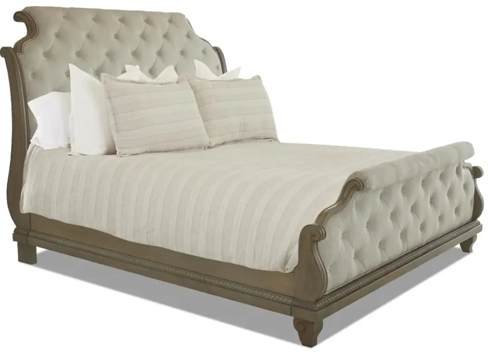 Jasper County Honeysuckle King Upholstery Bed