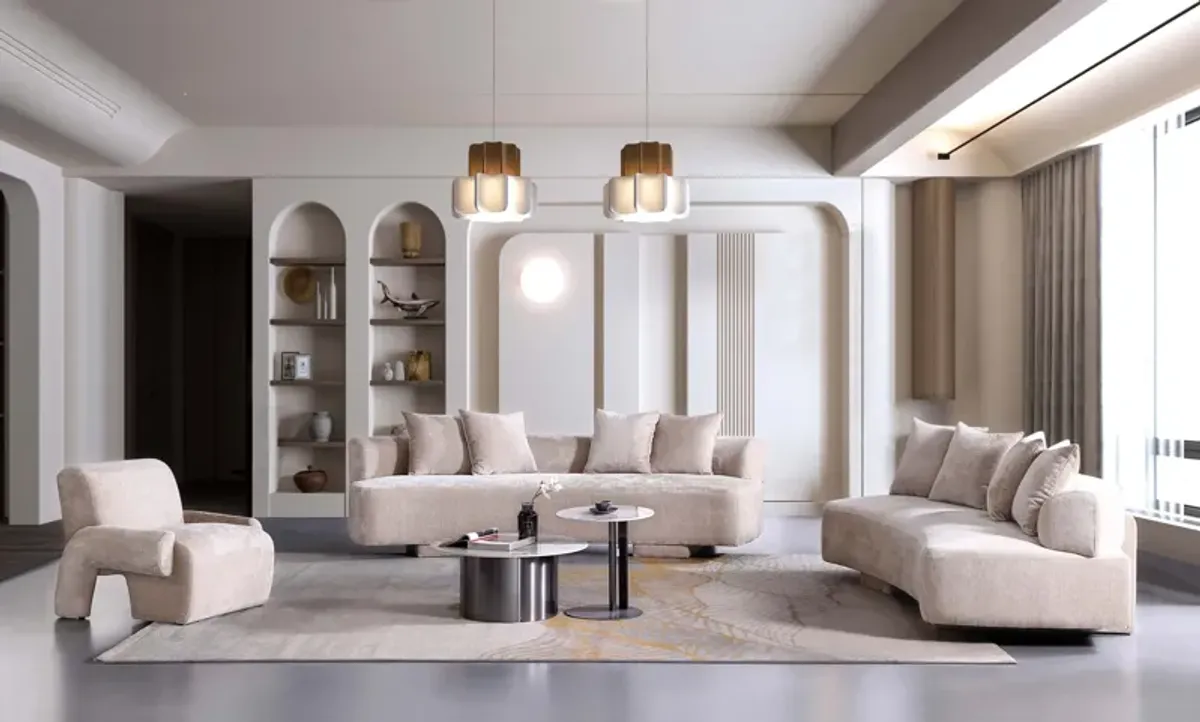 Verandah Beige Living Room Set