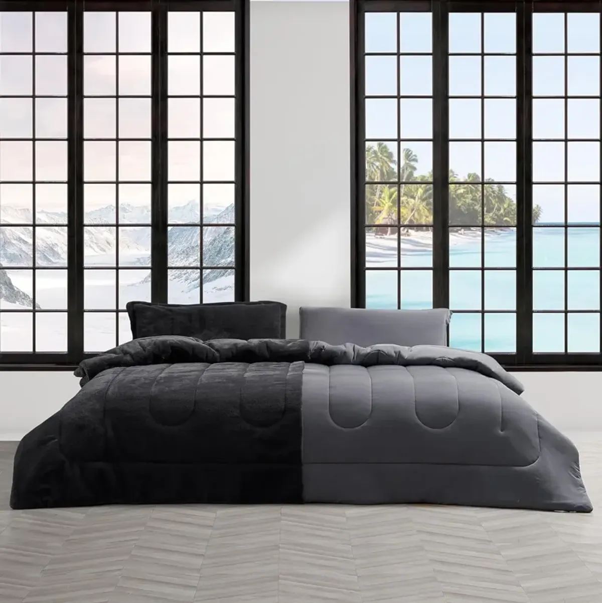 Opposites Attract - Coma Inducer� Oversized Comforter Set