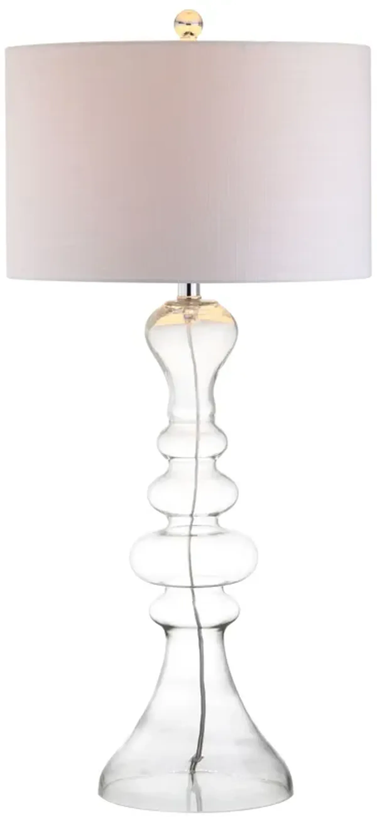 Madeline Curved Glass LED Table Lamp