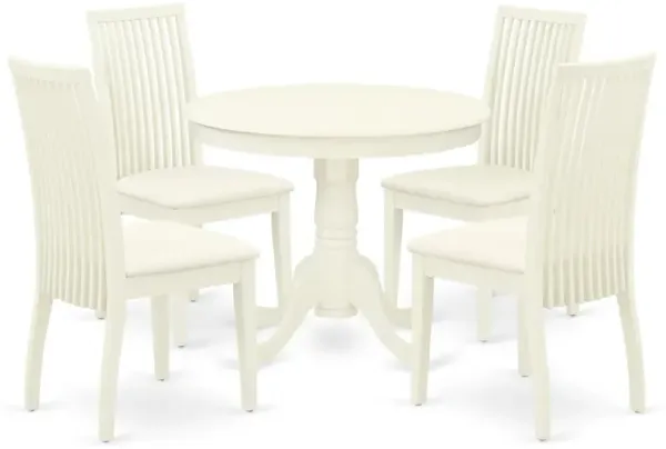 Dining Room Set Linen White