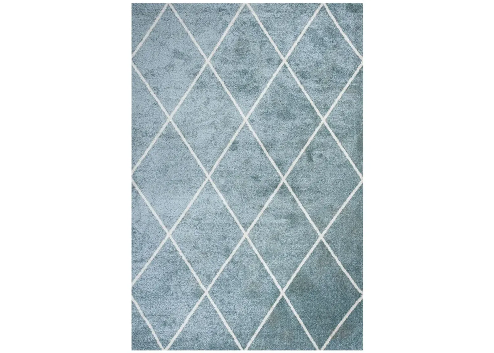 Cole Minimalist Diamond Trellis Area Rug