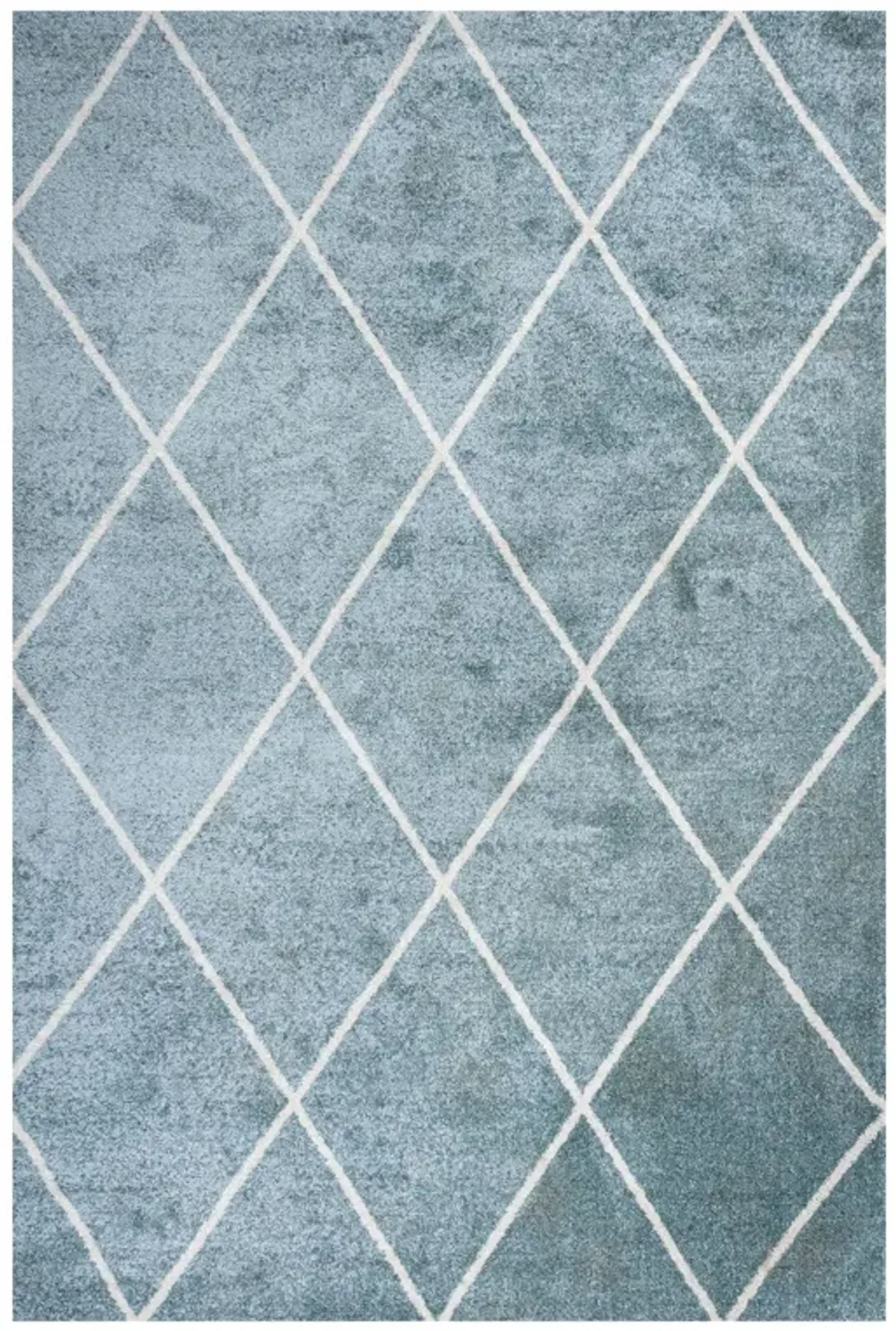 Cole Minimalist Diamond Trellis Area Rug