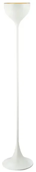 Joyce 69.5" Metal LED Floor Lamp, White