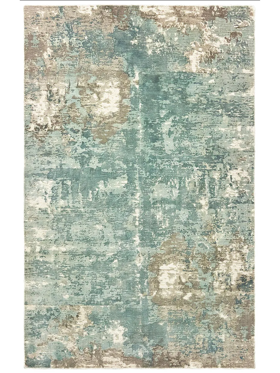 Formations 8' x 10' Blue Rug